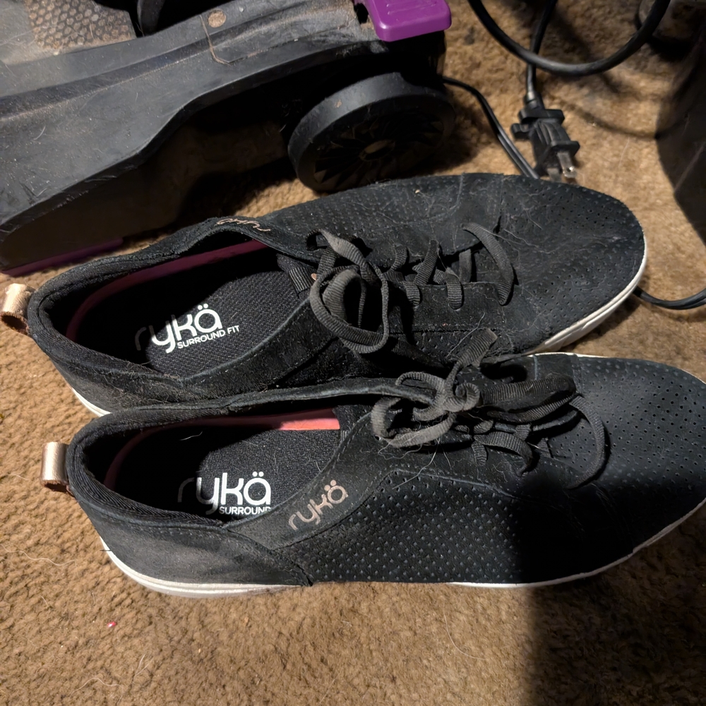 Ryka Black and White Casual Sneakers